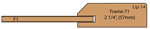 Allstyle Cabinet Doors : cutaway of Tilford cabinet door